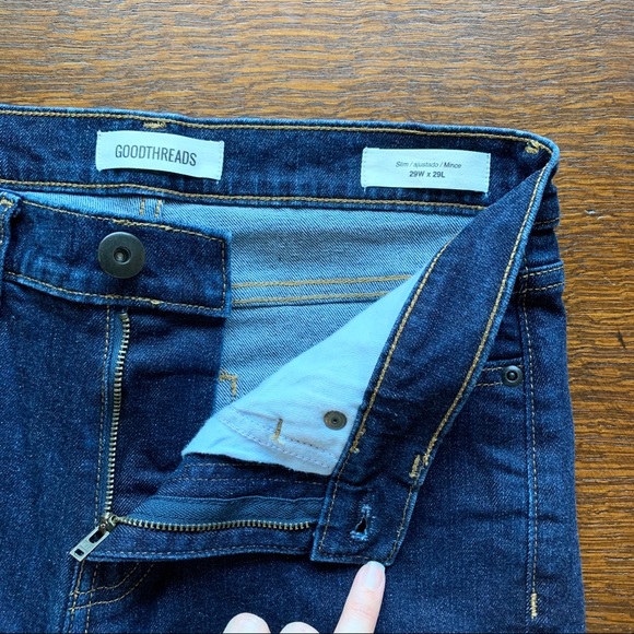 Goodthreads Medium Wash Slim Fit Jeans - Picture 6 of 7